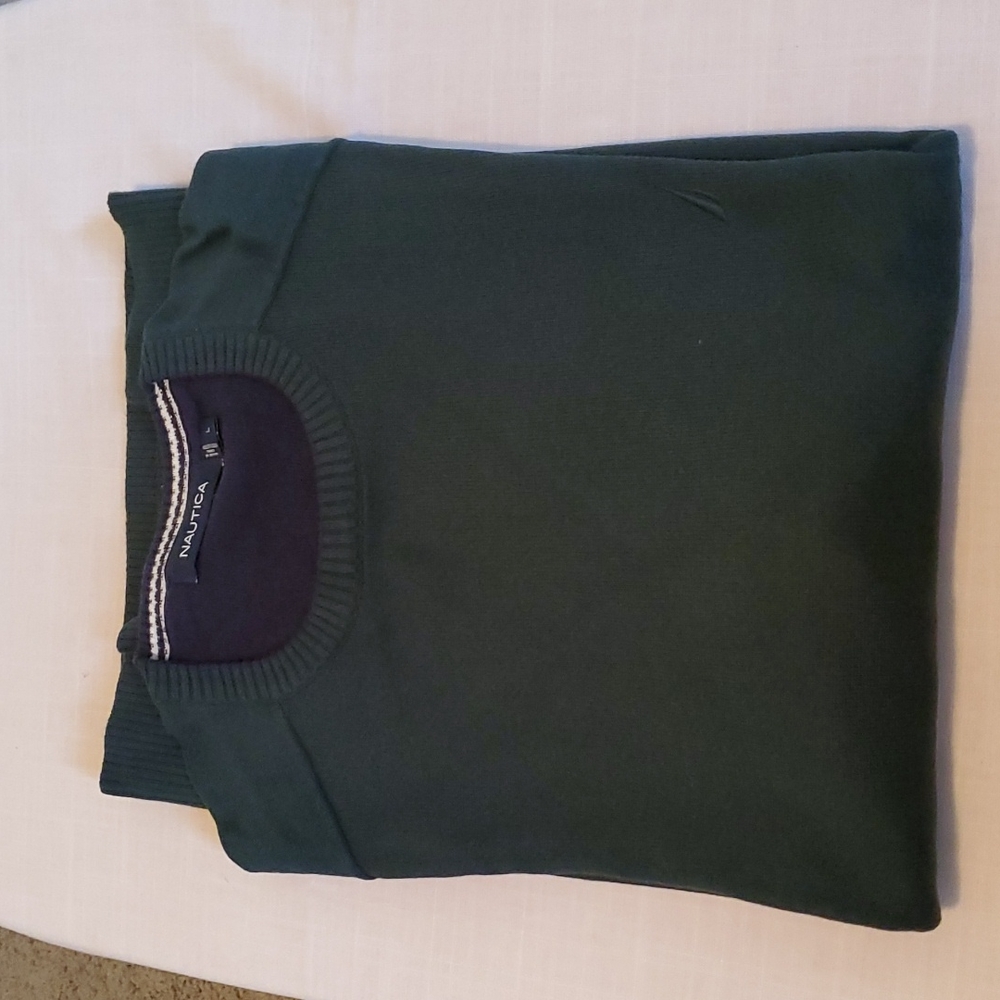 Green sweater